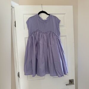 Lavender Baby Doll Dress